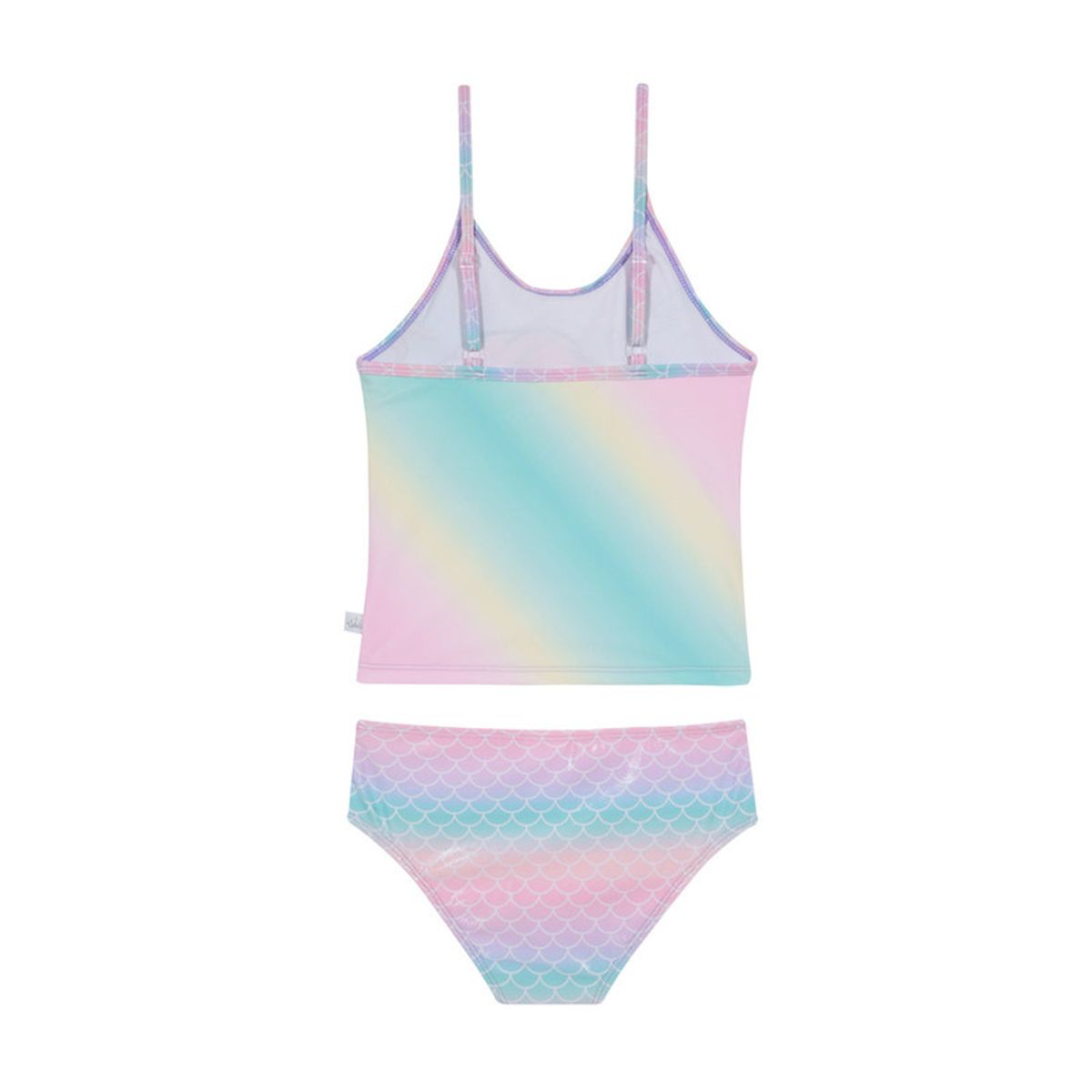 DISNEY - Traje de Baño Niña Tankini Disney Princesas Rosado C/Vuelos DISNEY