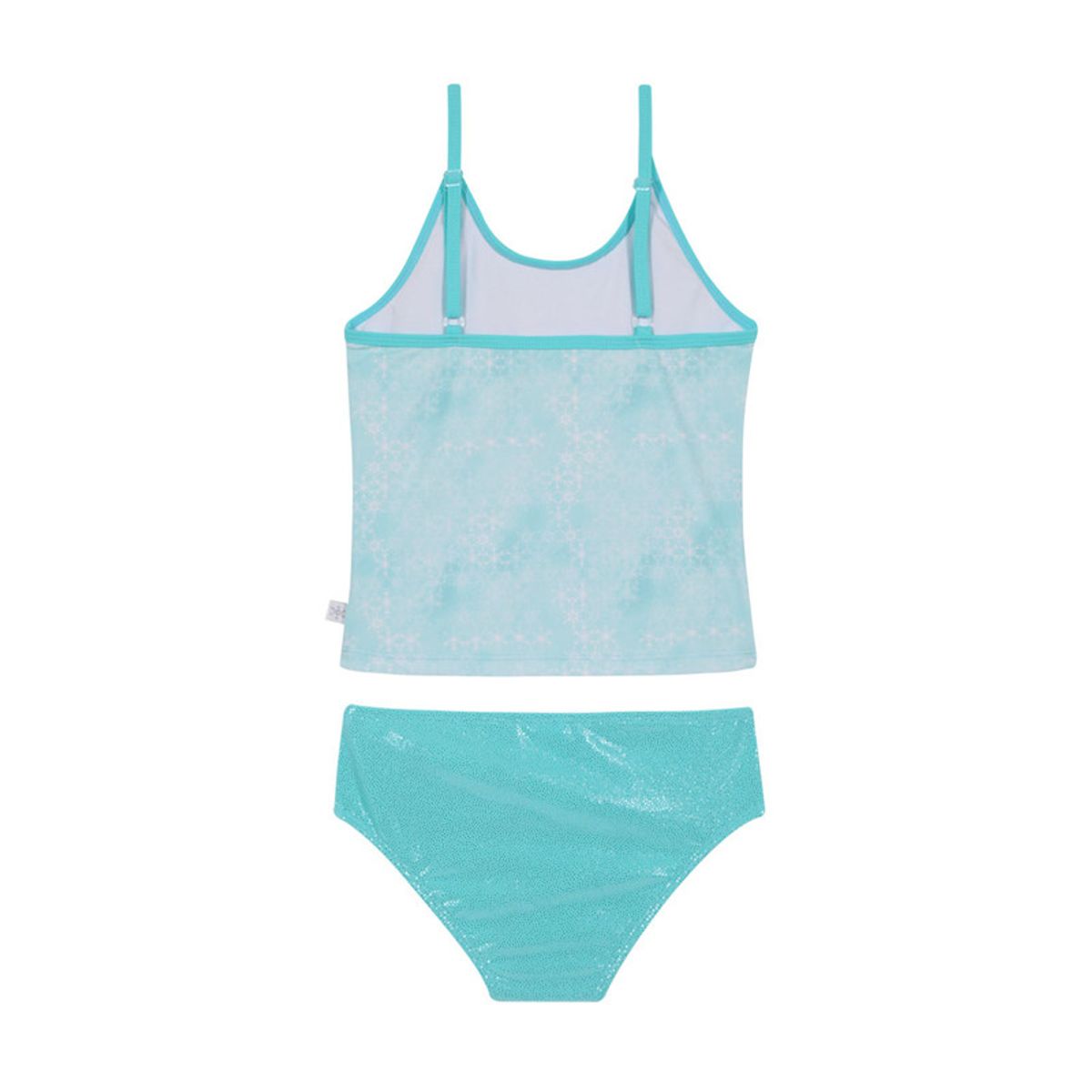 DISNEY - Traje de Baño Niña Tankini Disney Frozen Verde C/Vuelos DISNEY