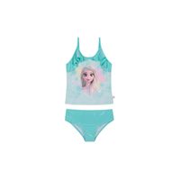 Traje de Baño Niña Tankini Frozen Verde C/Vuelos