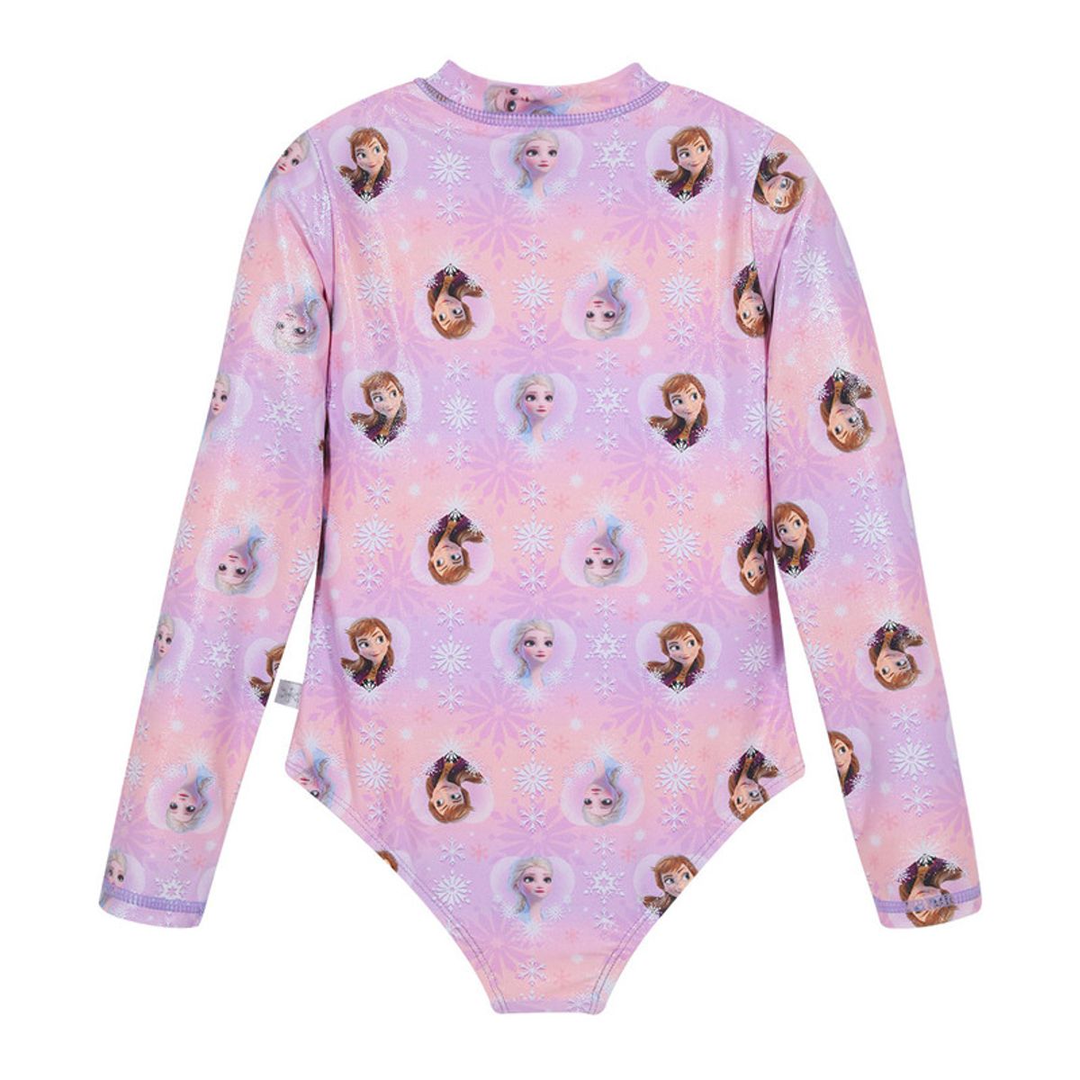 DISNEY - Traje de Baño Niña Entero UV50+ Disney Frozen Coral M/Larga DISNEY