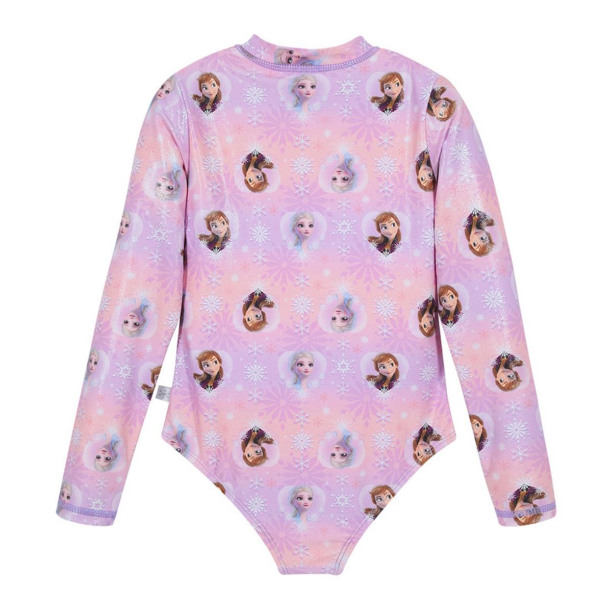 DISNEY - Traje de Baño Niña Entero UV50+ Disney Frozen Coral M/Larga DISNEY