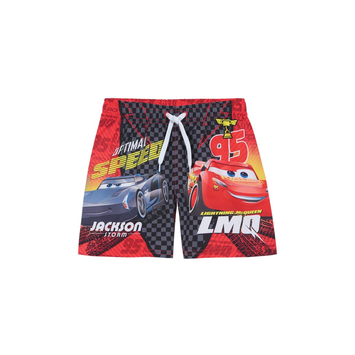 DISNEY - Traje de Baño Short Niño Disney Cars Rojo DISNEY
