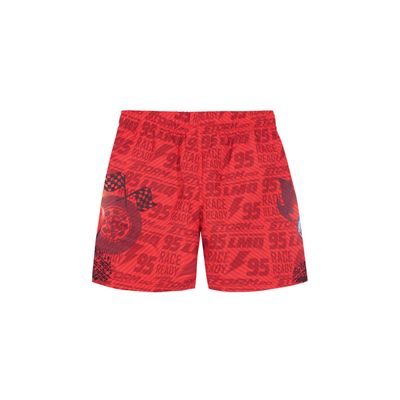 Imagen 2 del producto Traje de Baño Short Niño Cars Rojo