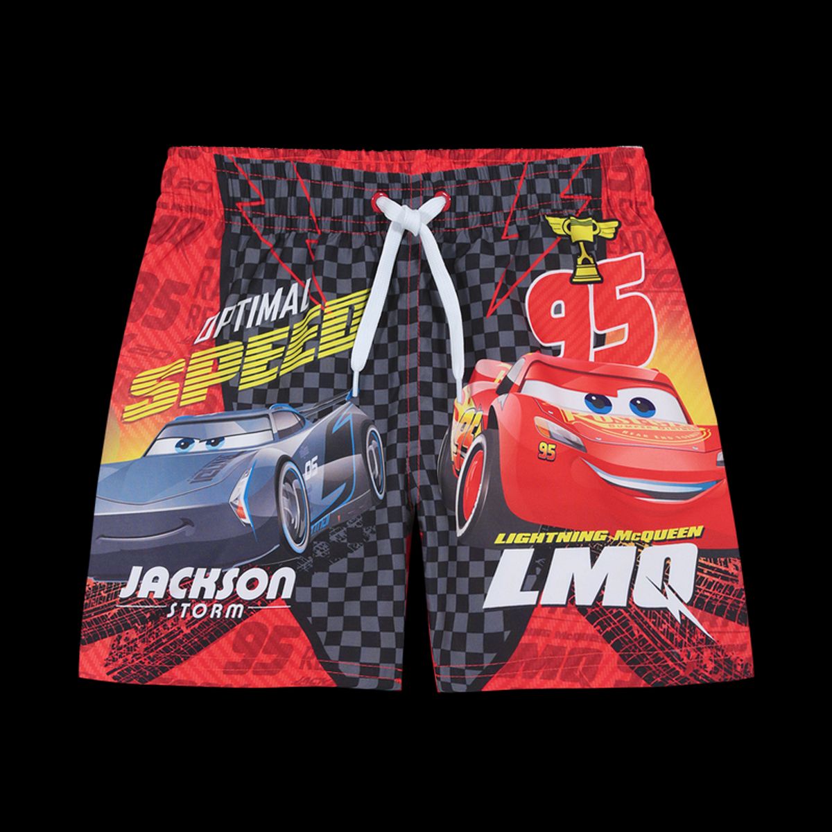 DISNEY - Traje de Baño Short Niño Disney Cars Rojo DISNEY