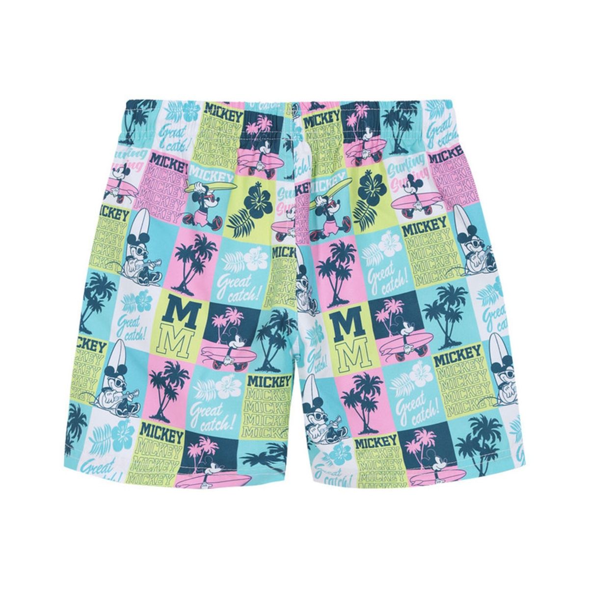 DISNEY - Traje de Baño Short Niño Disney Mickey Celeste DISNEY