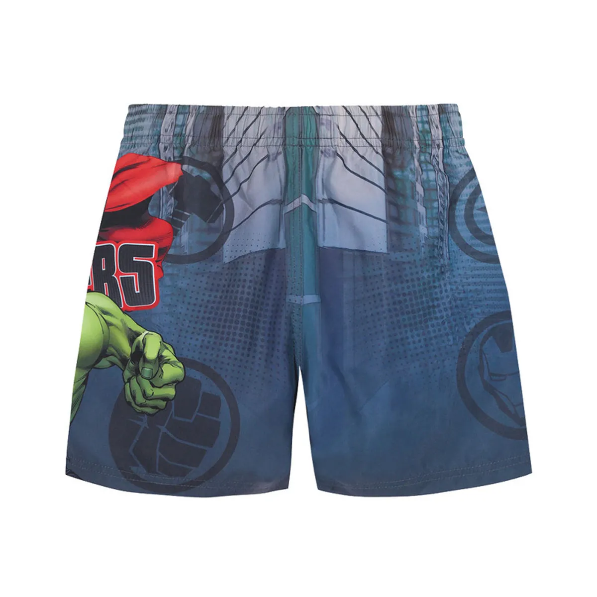 DISNEY - Traje de Baño Short Niño Disney Avengers Gris DISNEY