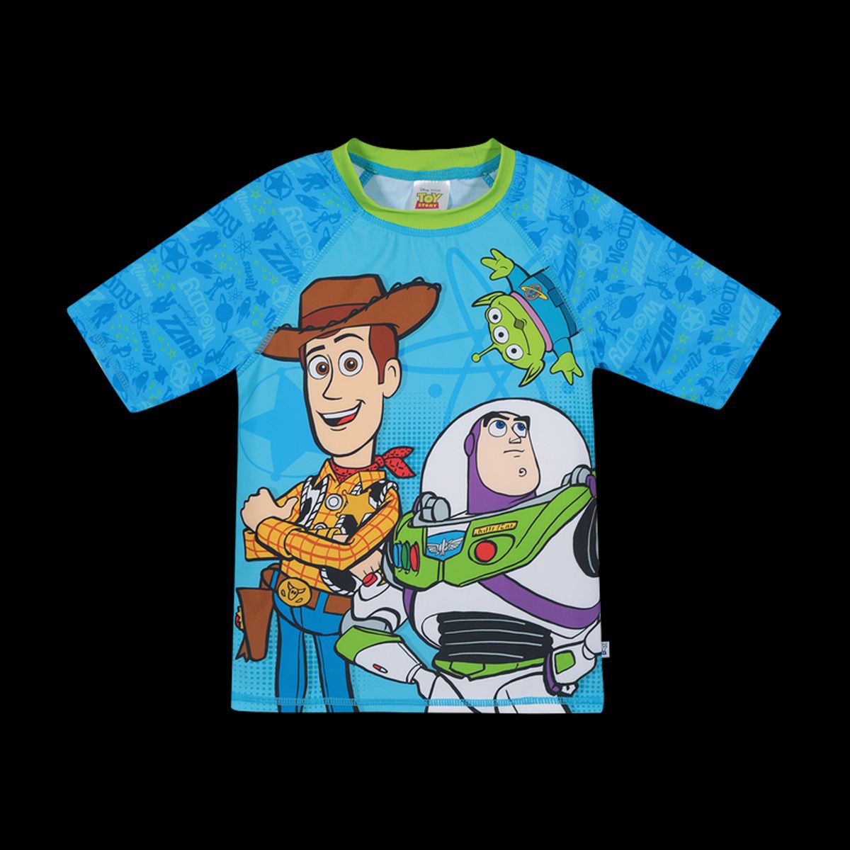 DISNEY - Polera Niño UV50+ Disney Toy Story Azul M/Corta DISNEY