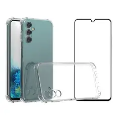 GENERICO - Carcasa Para Samsung Galaxy A14 Y Mica Vidrio Completa