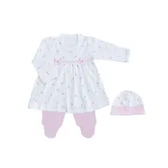MOONWEAR - Conjunto Lovely Flowers Algodón Peruano