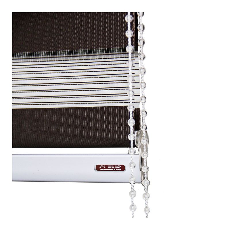 CLEMS CORTINAS - Cortina Roller Duo 165X180 Cafe