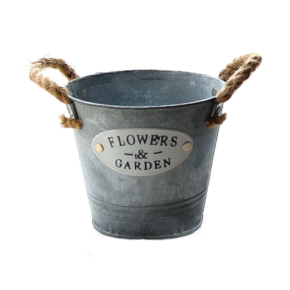 GENERICO - Macetero Latón Smarthome 23x18 cms