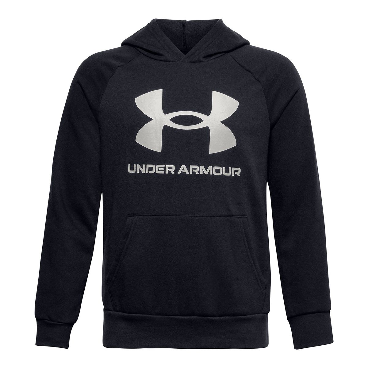 UNDER ARMOUR - Polerón Niño Ua Rival Fleece Hood Negro UNDER ARMOUR