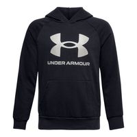 Polerón Niño Ua Rival Fleece Hood Negro