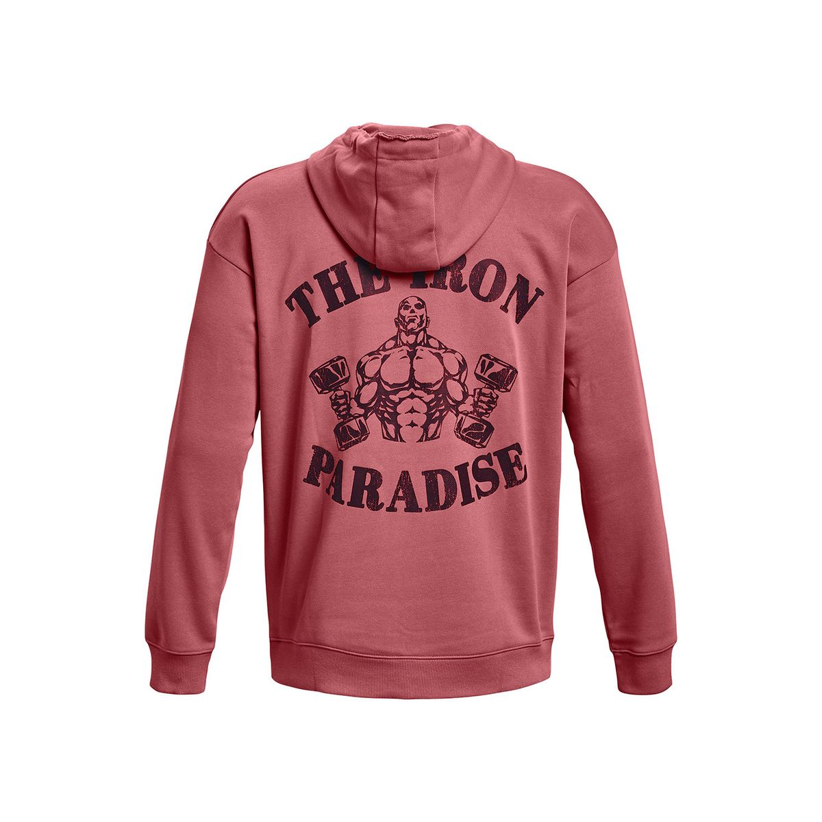 UNDER ARMOUR - Polerón Hombre Pjt Rck Hg Hwt T Hdy Rosado UNDER ARMOUR