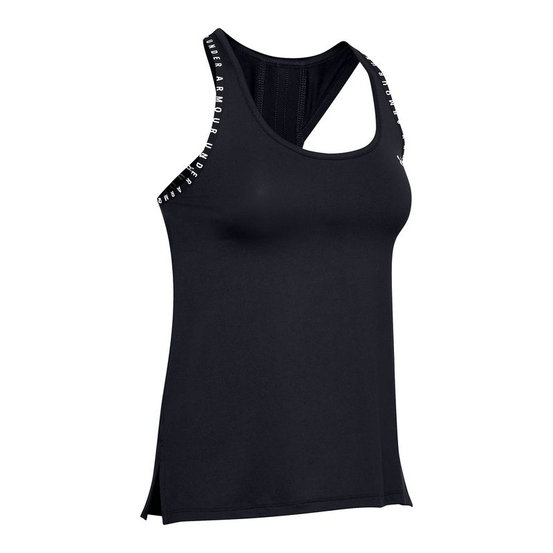 UNDER ARMOUR - Polera sin mangas Knockout mujer Negro UNDER ARMOUR