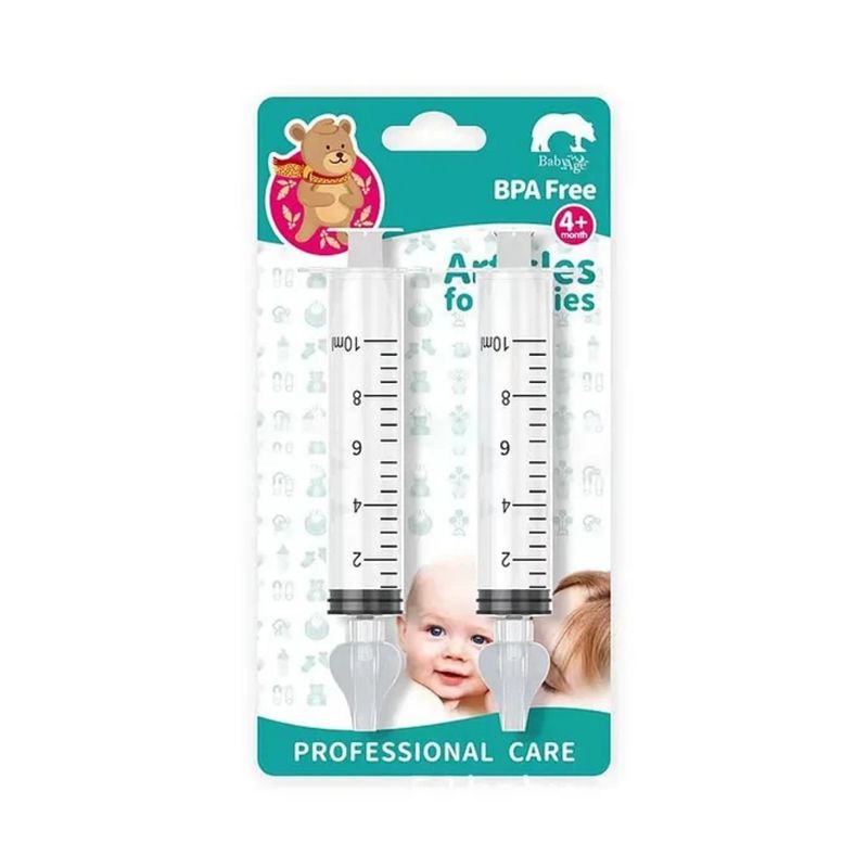 GENERICO - Jeringa Lavado Nasal 2 unidades.