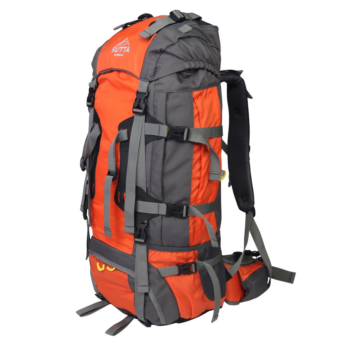 RUTTA - Mochila Camping 80L Naranjo