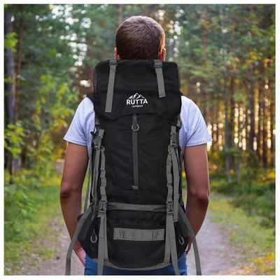 Imagen 2 del producto Mochila Camping 75L Negro
