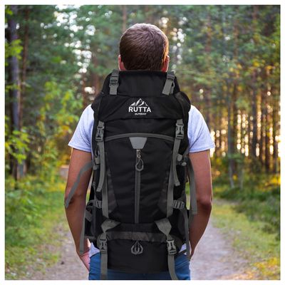 Imagen 2 del producto Mochila Camping 65L Negro