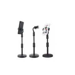 GENERICO - Soporte Con Base Alto Para Celulares Sobremesa O Escritorio