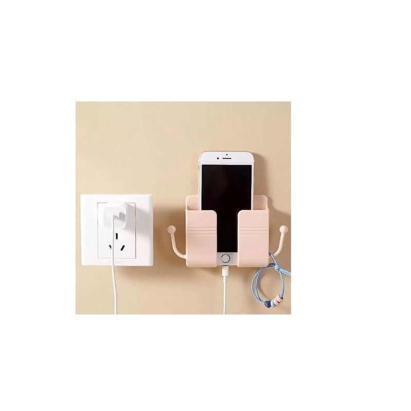 GENERICO - Soporte Pared Adhesivo Para Celular Y Control Remoto Premium