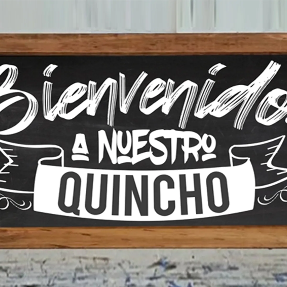 GENERICO - Bienvenido a mi quincho
