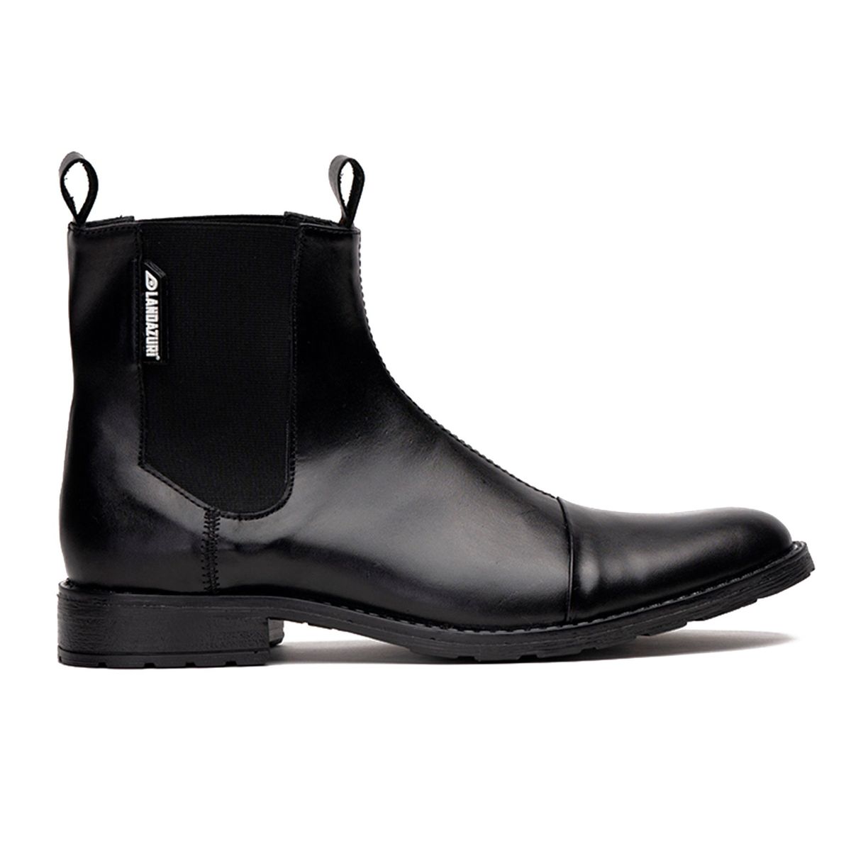 LANDAZURI - Botín Cuero Zeus Negro Landazuri