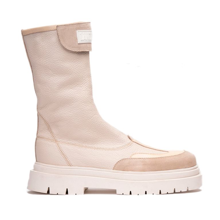 Bota Cuero Sapper Blanco