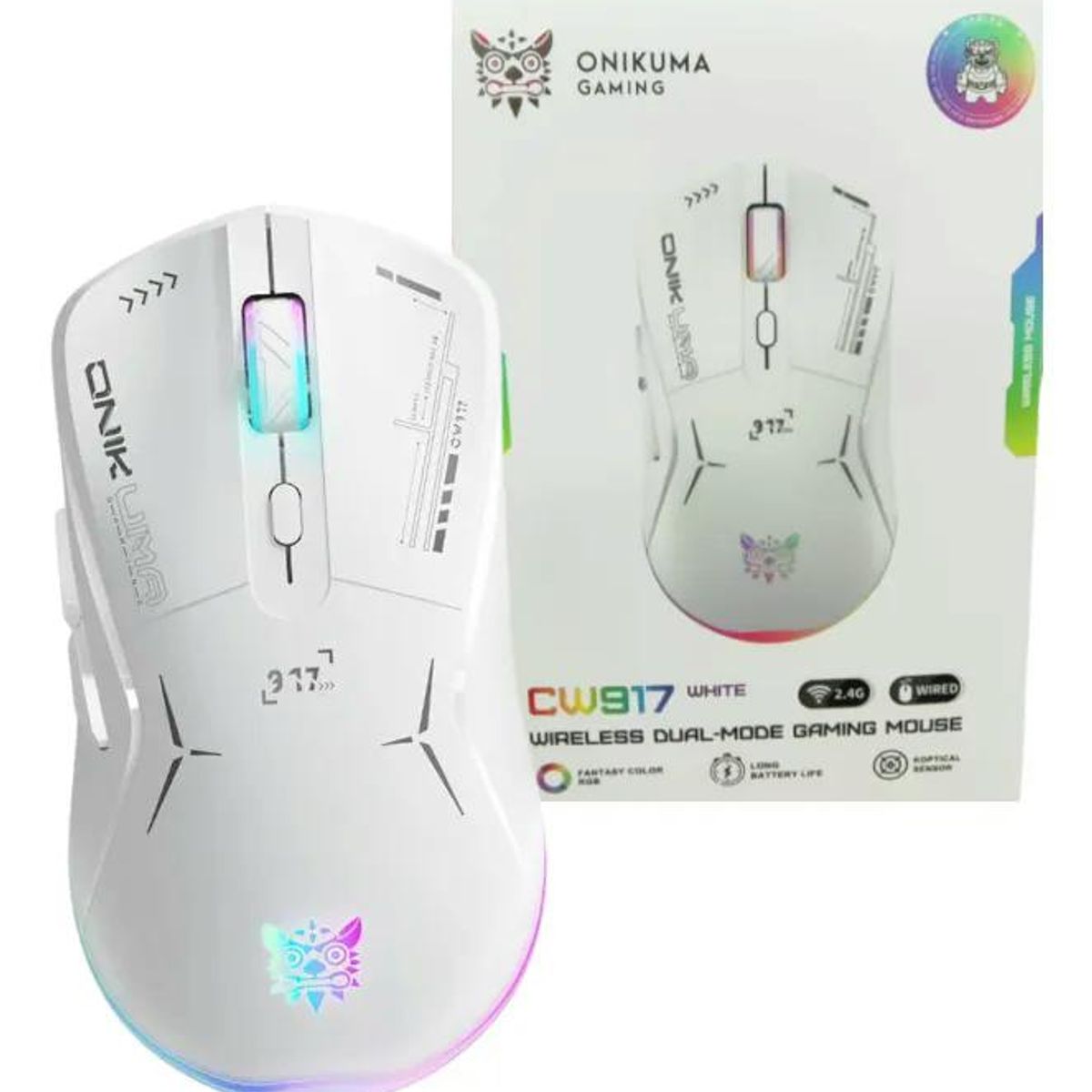 GENERICO - Mouse Inalámbrico D5 3.0 Usb Gamer
