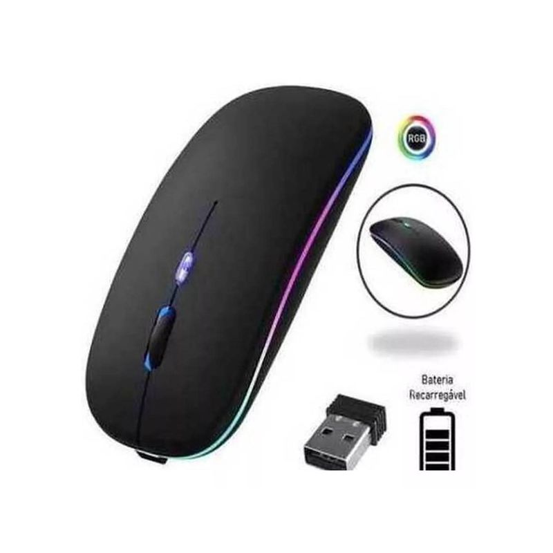 GENERICO - Mouse Inalámbrico D5 3.0 Usb plano