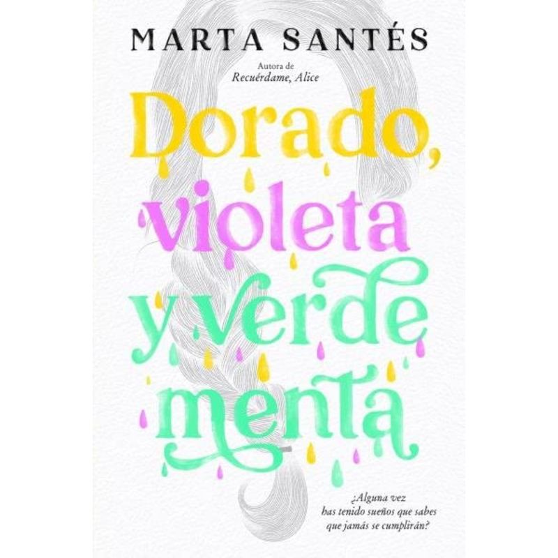 TITANIA - Dorado,Violeta y Verde Menta