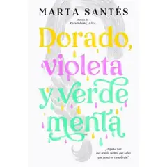 TITANIA - Dorado,Violeta y Verde Menta