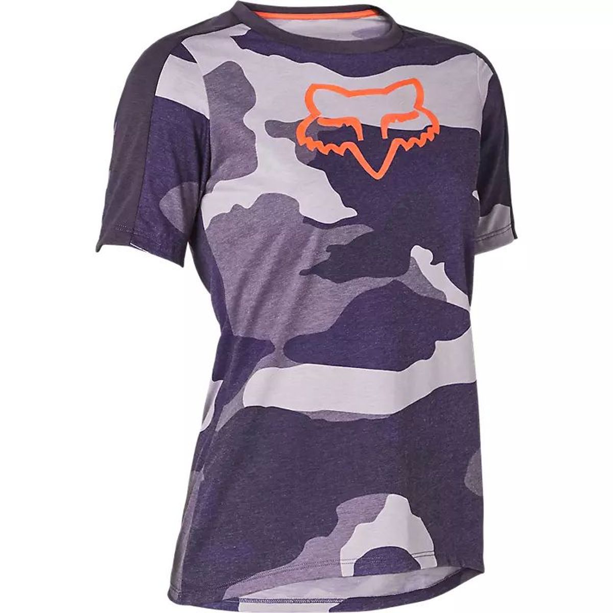 FOX - Polera Bicicleta Mujer Drirelease Camo Morado Fox FOX