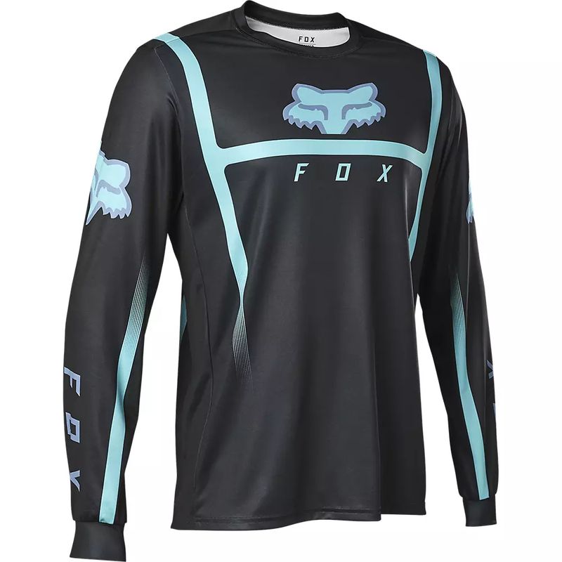 FOX - Polera Bicicleta Ranger Race Spec Manga Larga Negro Fox FOX