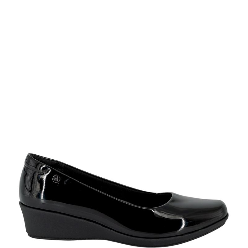 ALQUIMIA - Zapato Mujer Negro Charol Boum Alquimia