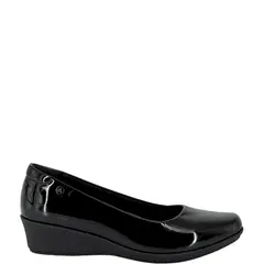 ALQUIMIA - Zapato Mujer Negro Charol Boum