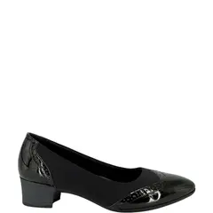 ALQUIMIA - Zapato Mujer Negro Saud