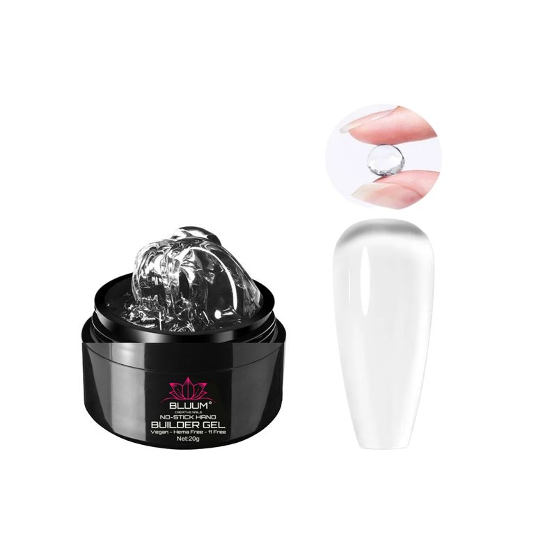 BLUUM - Builder Gel No-Stick Hand Profesional BluumTransparente 20gr