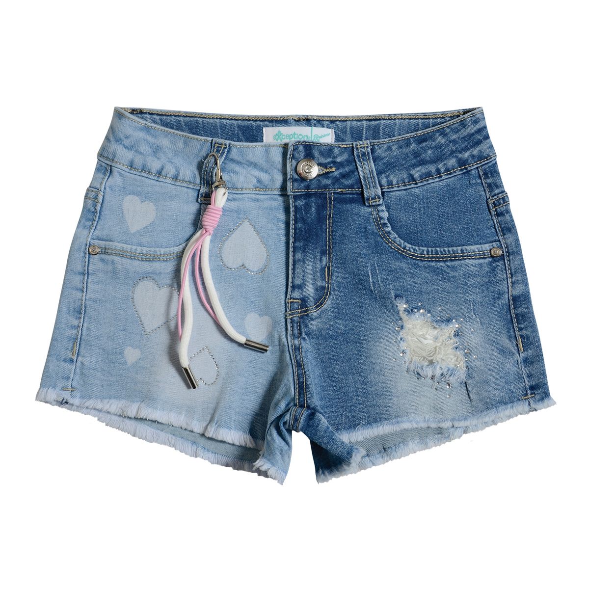 EXCEPTION - Short Mezclilla Niña Exception