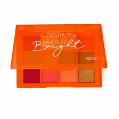 BEAUTY CREATIONS - Paleta de sombras Dare to be Bright Bossy Original de Beauty Creations.
