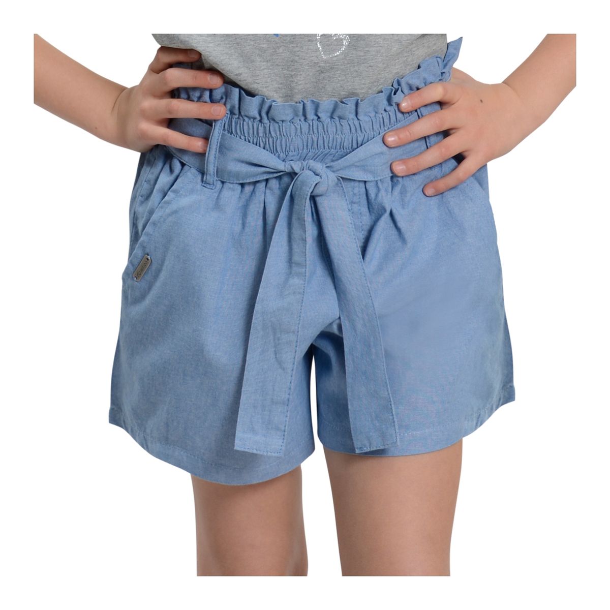 EXCEPTION - Short Mezclilla Liviana Niña Exception