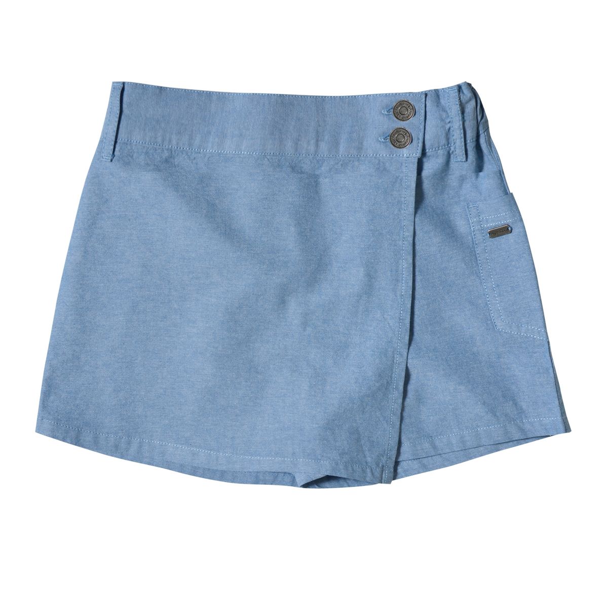 EXCEPTION - Falda Short Mezclilla Liviana Niña Exception