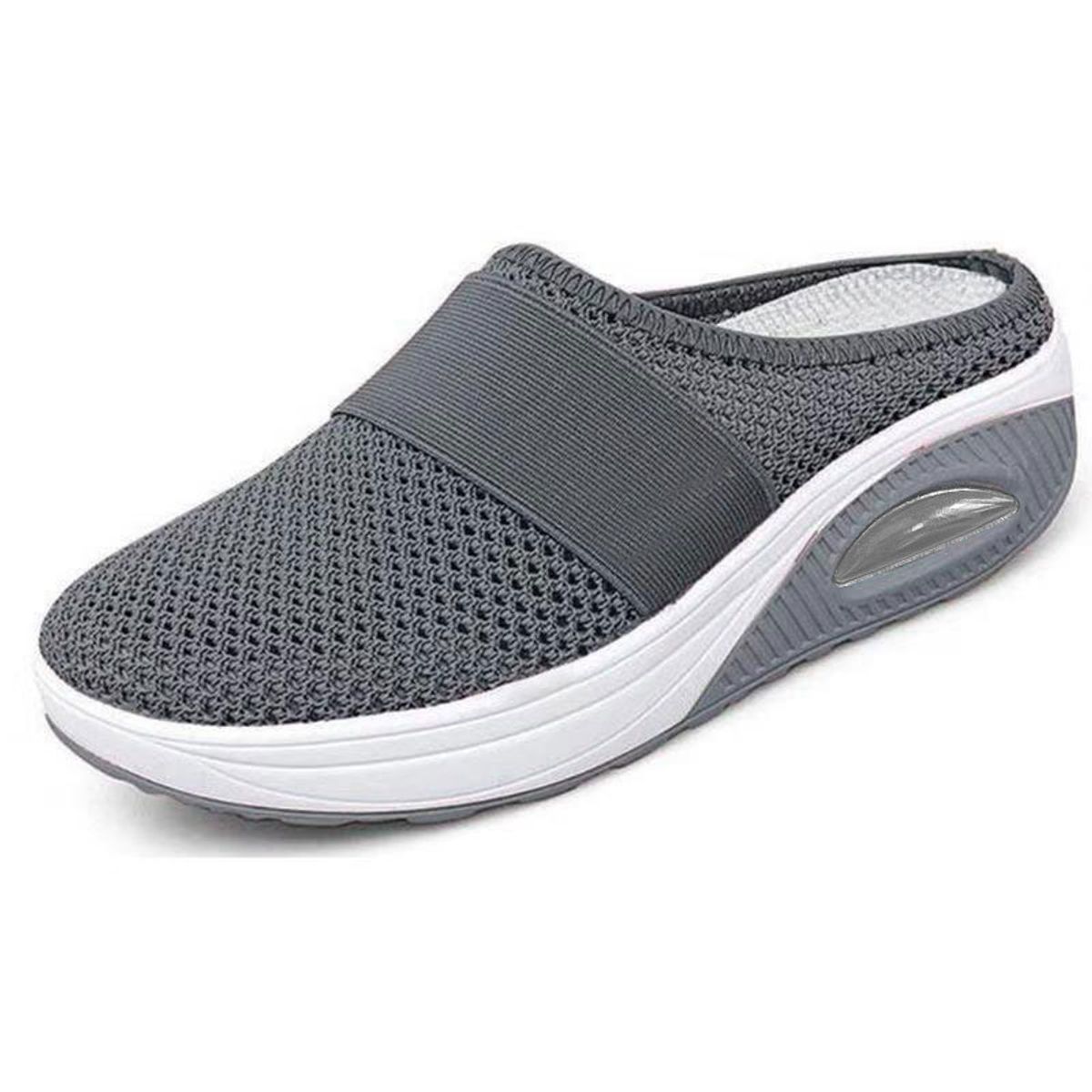 XHCY - Zapatos Para Caminar Sin Cordones Para Mujer Con Cojín De Ai