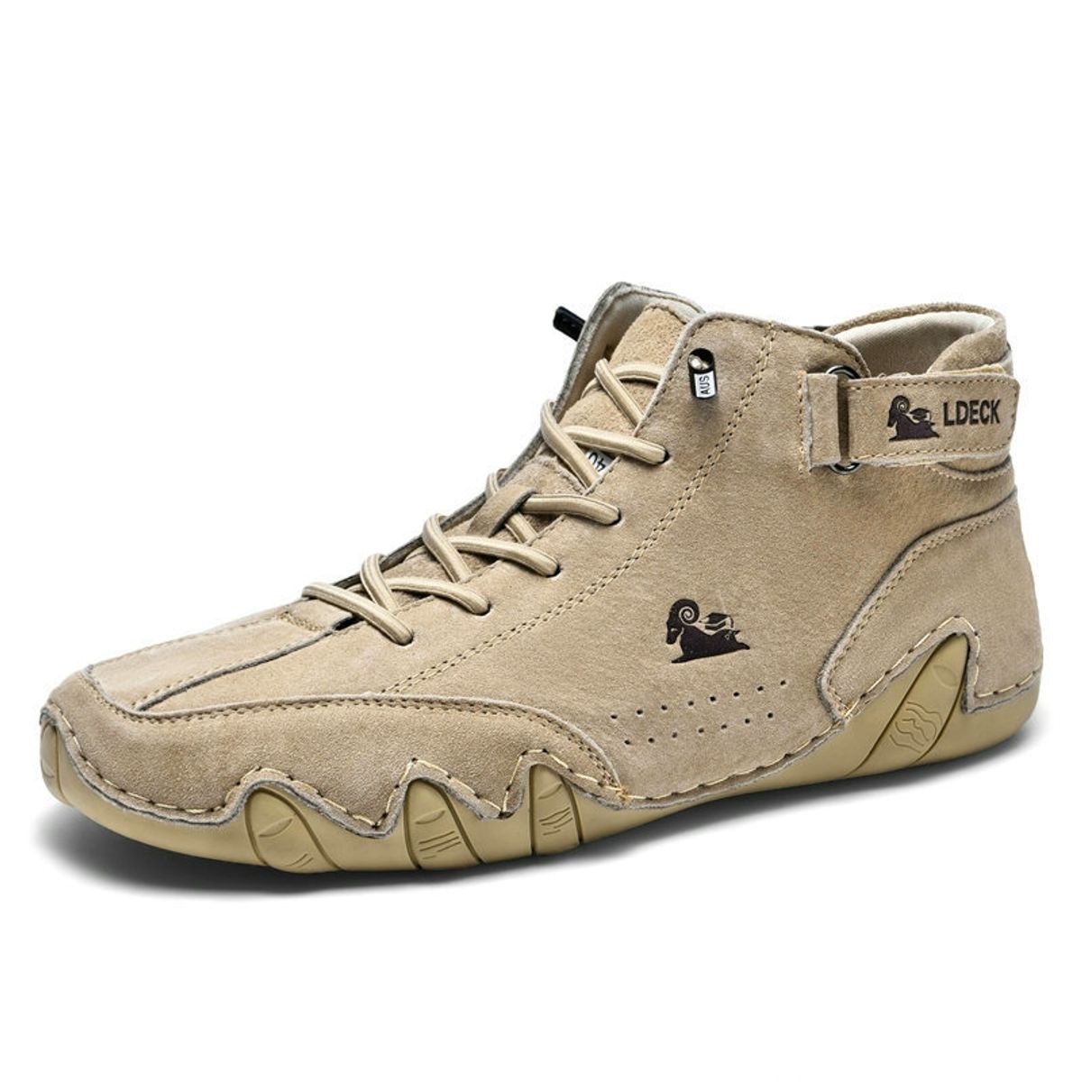 XHCY - Botas Altas Italianas Transpirables Hechas A Mano Con Velcro