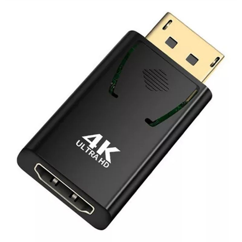 VHEX - Adaptador Displayport A Hdtv Compatible Hdmi 4k Ultra Hd