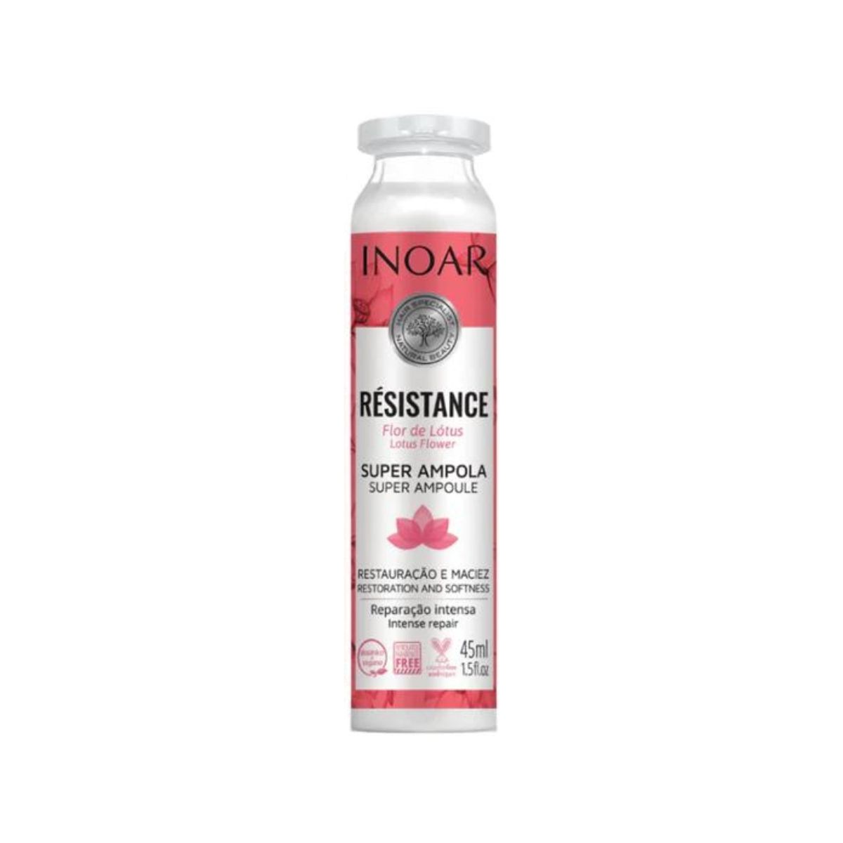 INOAR - Ampolla INOAR Resistance Flor de Lótus 45ml.