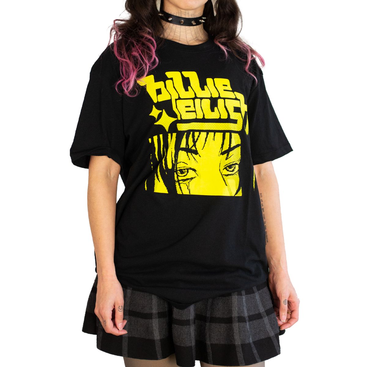 ROCK OFF OFFICIALLY LICENSED PRODUCTS - Polera original de Billie Eilish color negro
