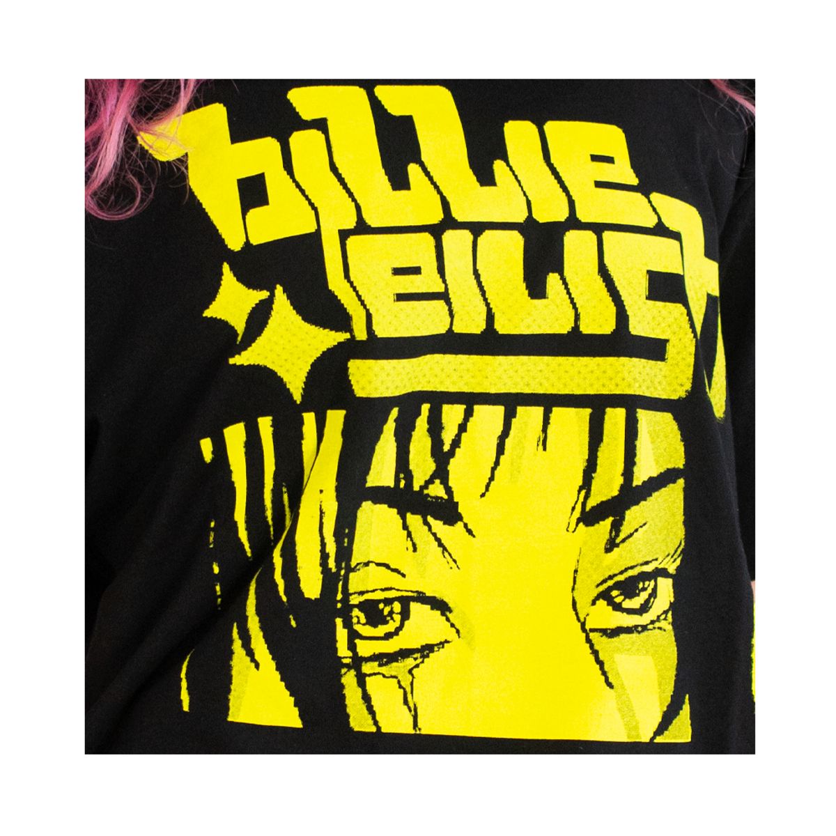 ROCK OFF OFFICIALLY LICENSED PRODUCTS - Polera original de Billie Eilish color negro