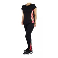 Conjunto Deportivo Mujer. Calza Y Polera. Yoga, Zumba 512