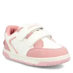 BUBBLE GUMMERS - ZAPATILLA NIÑA BUBBLEGUMMERS BALLOU BLANCO ROSA 26-29